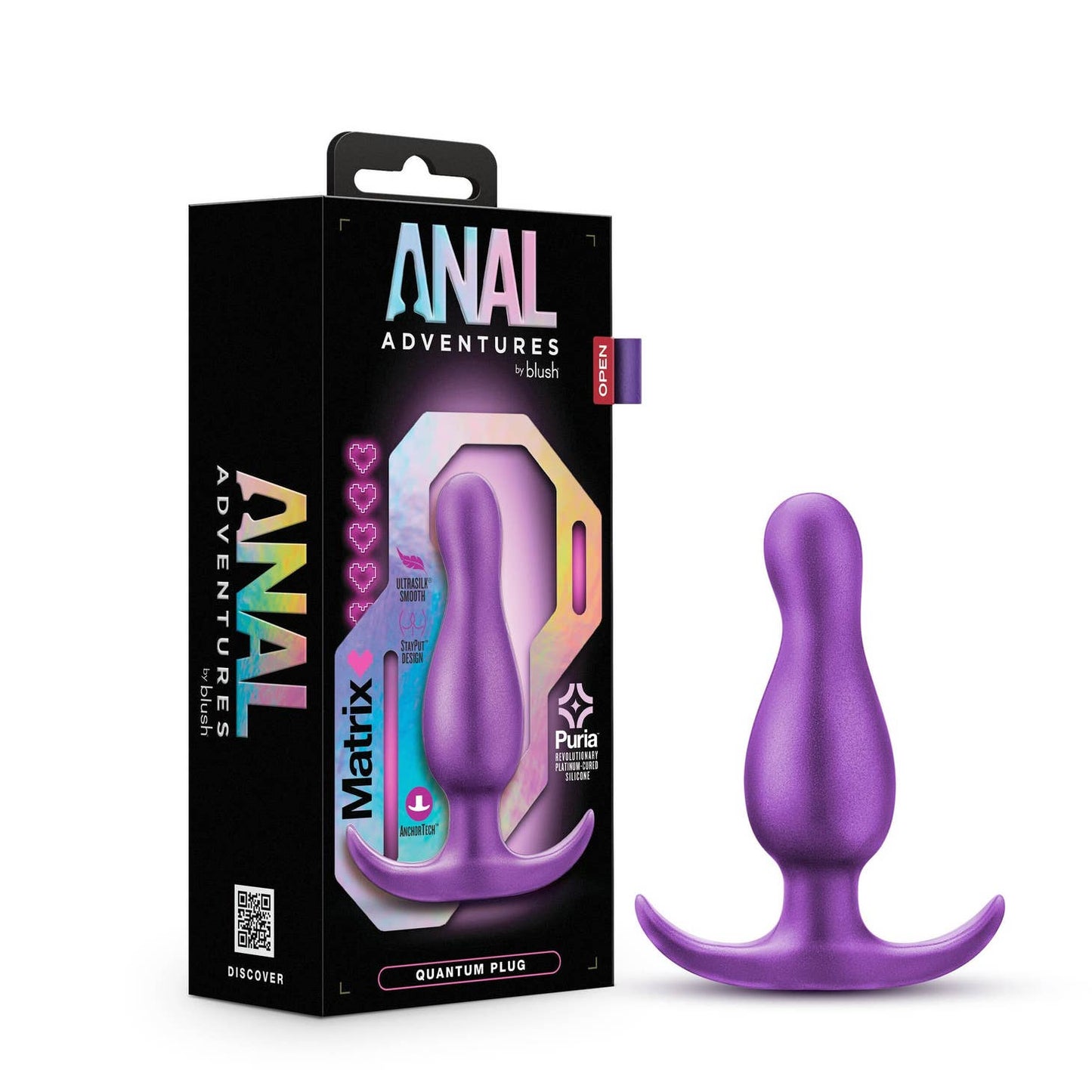 Anal Adventures Matrix - Quantum Plug - Galactic Purple