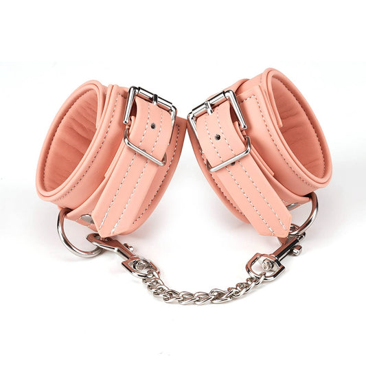 Pink Organosilicon Ankle Cuffs